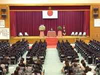１学年主任の挨拶