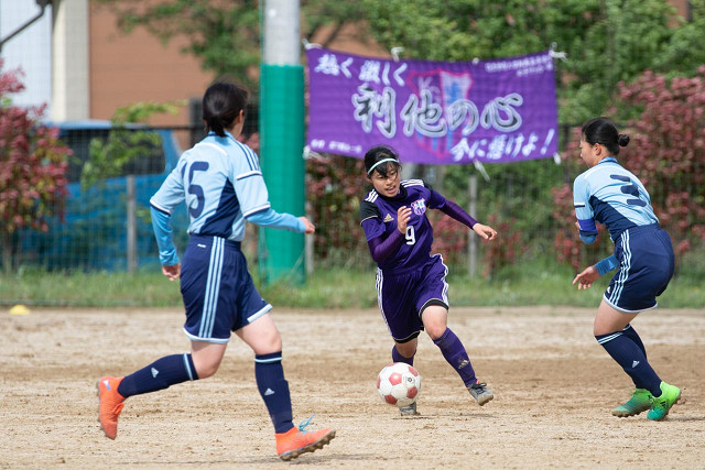 女子サッカー部 群馬県総体 予選リーグ1位 関東学園大学附属高等学校