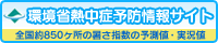 環境省　熱中症予防情報サイト