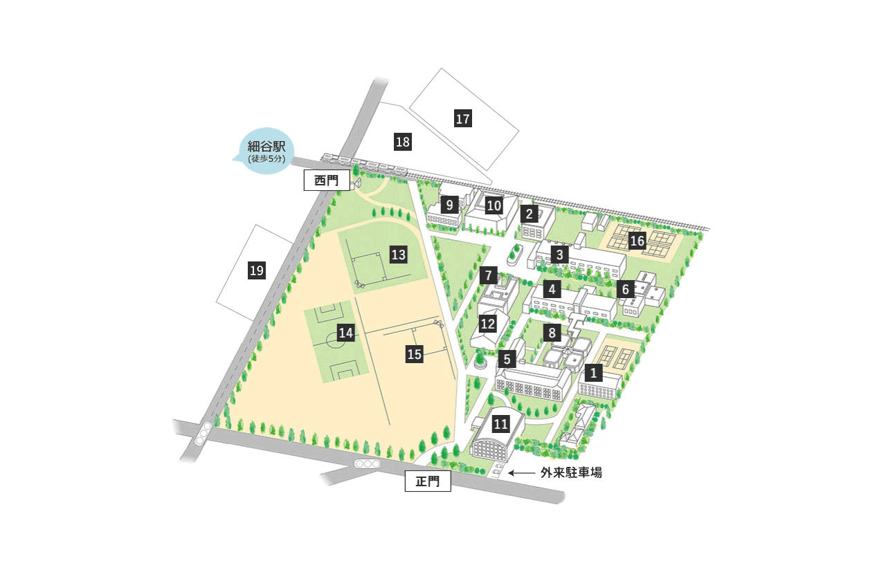 キャンパス・施設｜関東学園大学