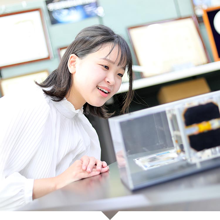 国際感覚が身につき、どんな国出身の学生とも自然に関わりを楽しむ私がいる